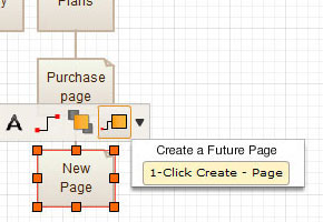 One click connect features make diagramming real easy
