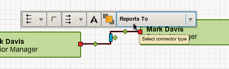 Connector Contextual Toolbar