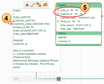 Configure DB Table