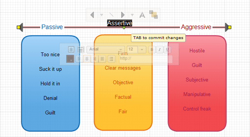 Edit text labels