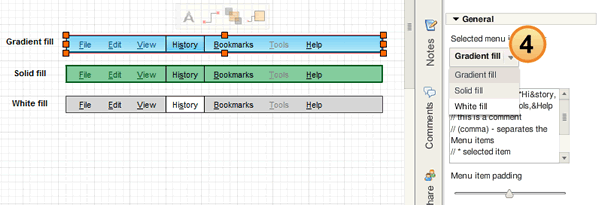 Menu Bar Styles