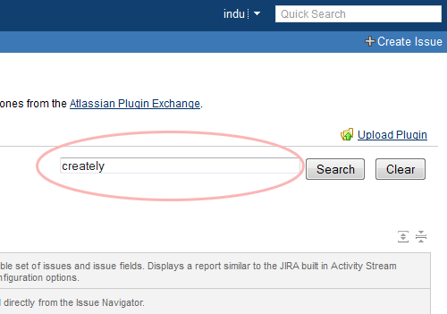 Search for Creately Plugin for JIRA