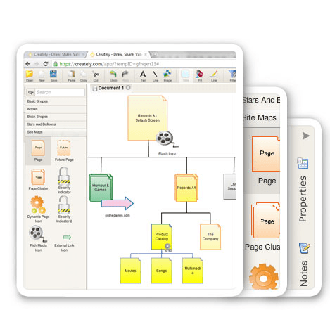 Web-based Sitemap Software Online