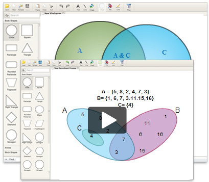 web based Venn diagram maker