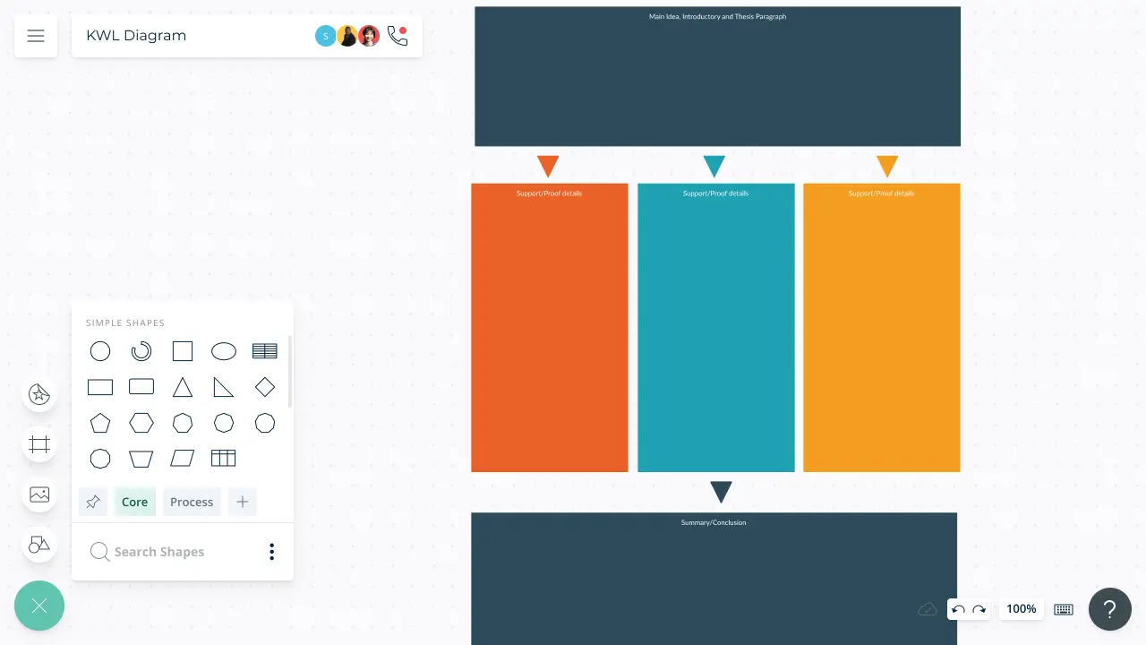 Online Tool to Create Colorful KWL Charts