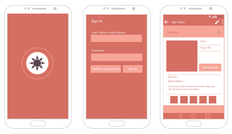 Download Android Mockups Tool Create Android Mockups Online Creately PSD Mockup Templates