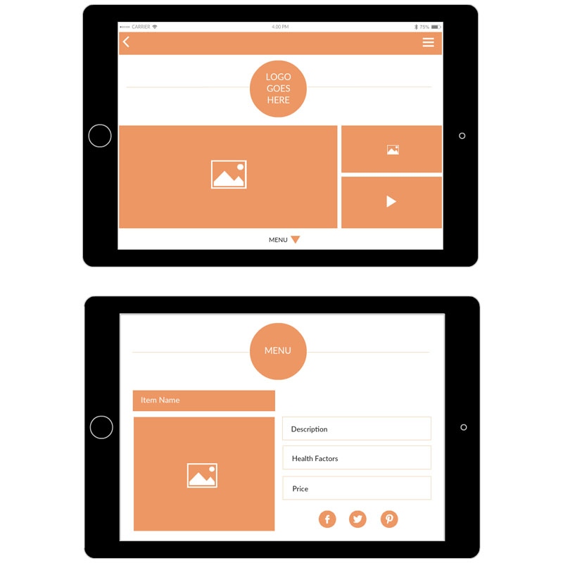 Download iPad Mockup Tool to Quickly Creately iPad App Wireframes | Creately