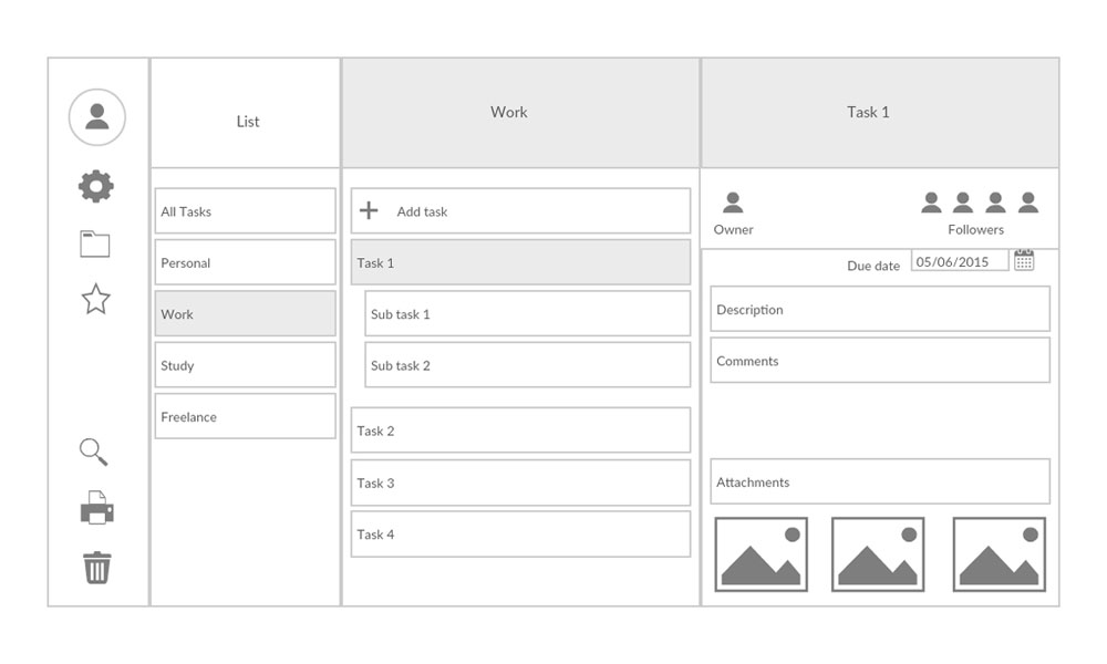 Download Online Wireframe and UI Mockup Tool | Creately