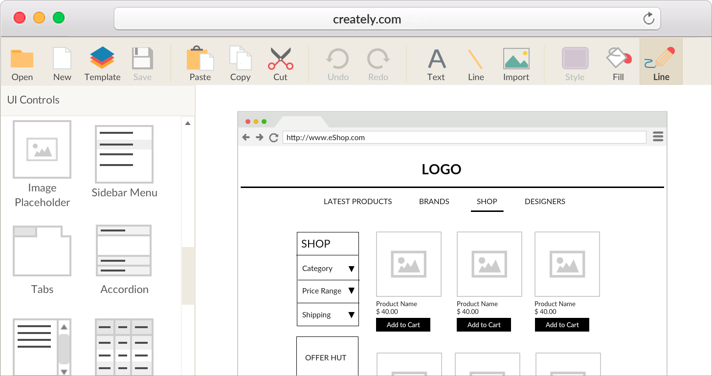 How to create mock up