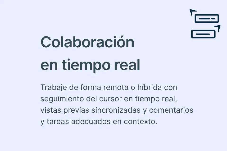 Colaboración en tiempo real