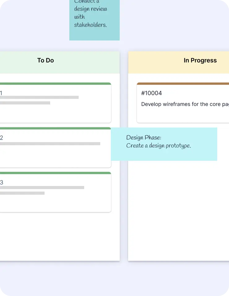 Transform brainstorming sticky notes into an actionable Kanban board