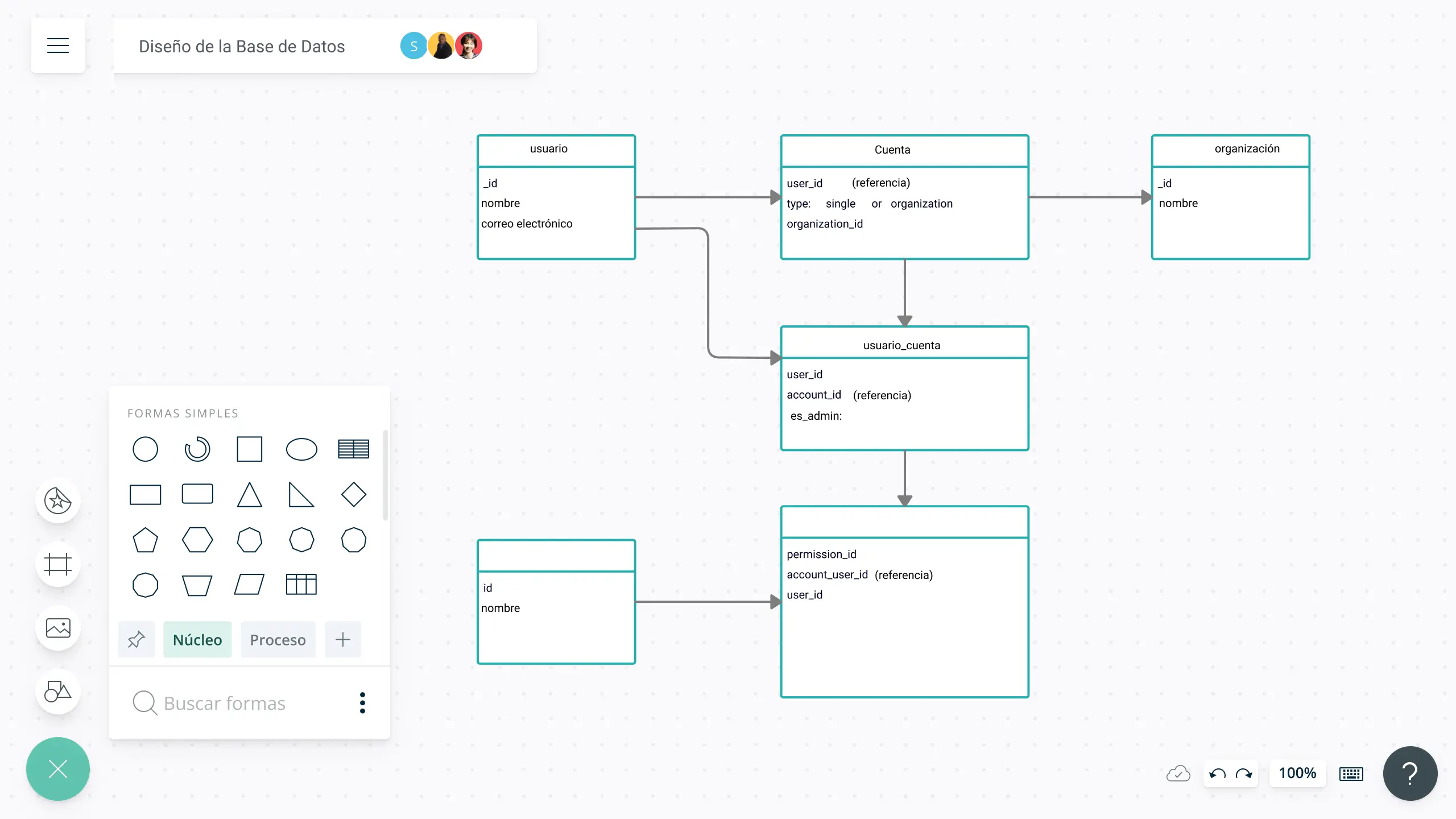 suerte Cuna Ritual Herramienta de Diseño de Base de Datos | Crear Diagramas de Bases de Datos  Online | Creately