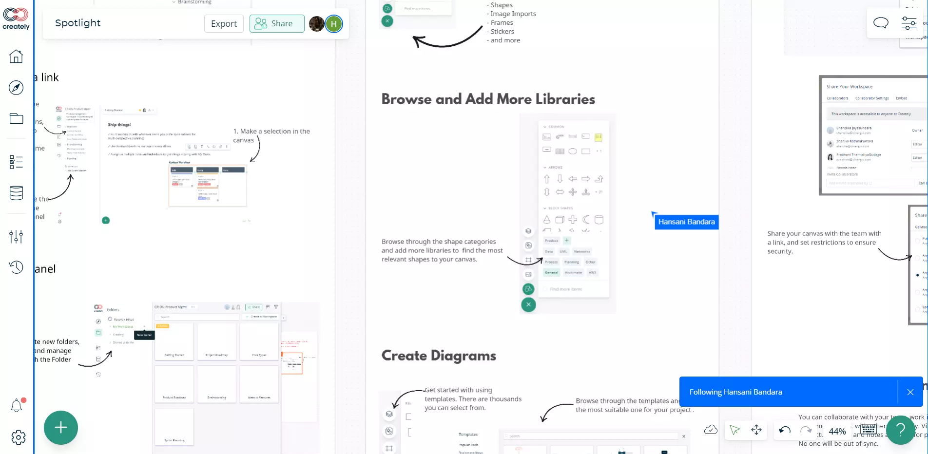 Two Huge Collaboration and Drawing Improvements! | Creately