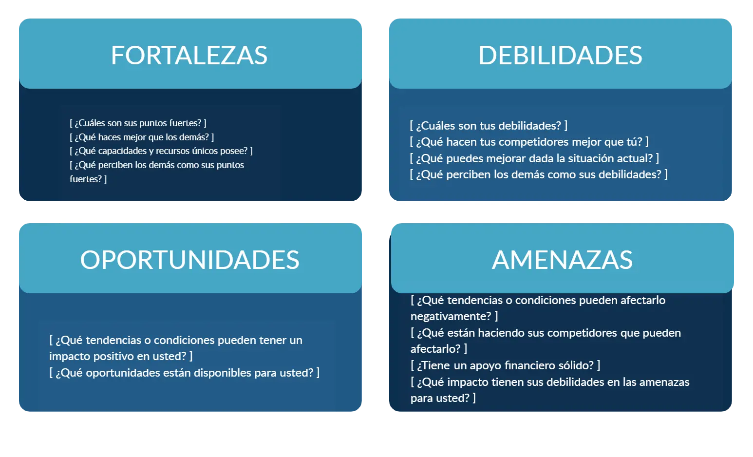 ejemplos de oportunidades personales