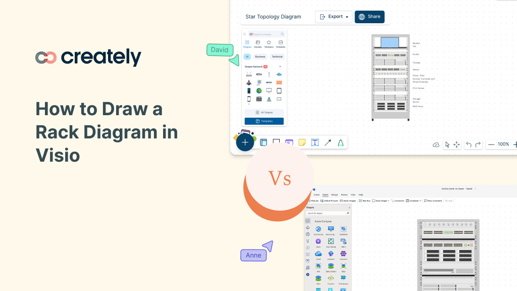 How to Draw a Rack Diagram in Visio: Step-by-Step Guide, Limitations ...