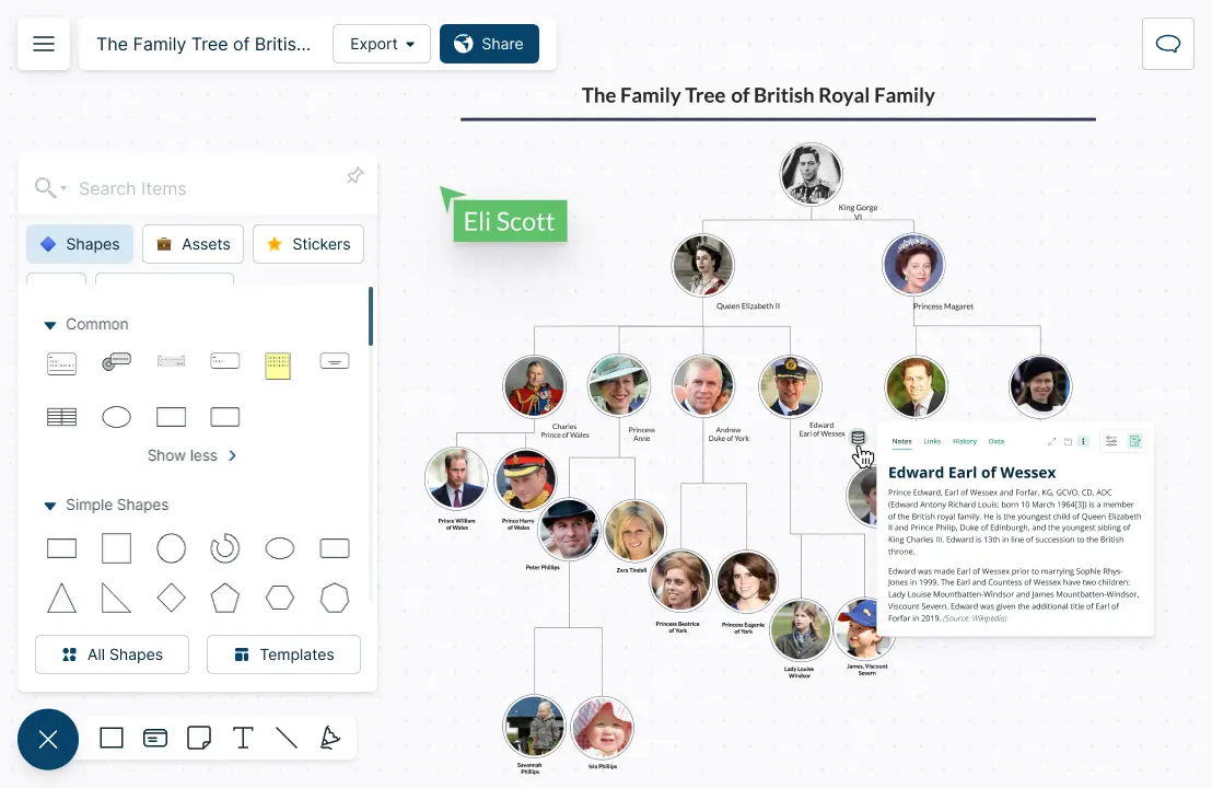 Genealogy Organizer: A Family Tree Chart Book With Genealogy