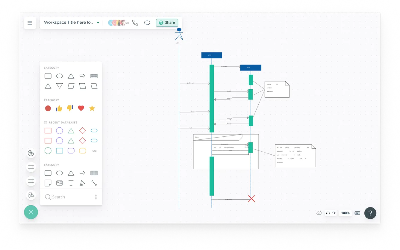 Online Diagram Maker 1 Diagram Creation  Editing Tool