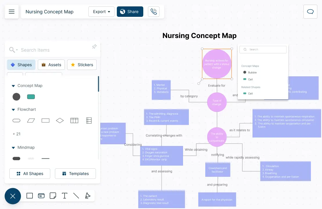 Brainstorm and Create Complex Concept Maps in Minutes