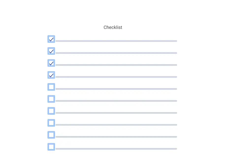 Checklist To Do List