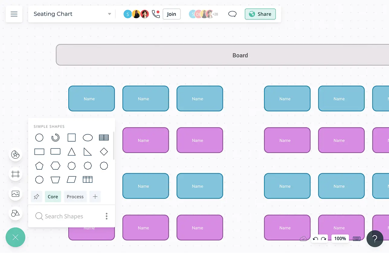 Free Editable Seating Chart Examples & Templates