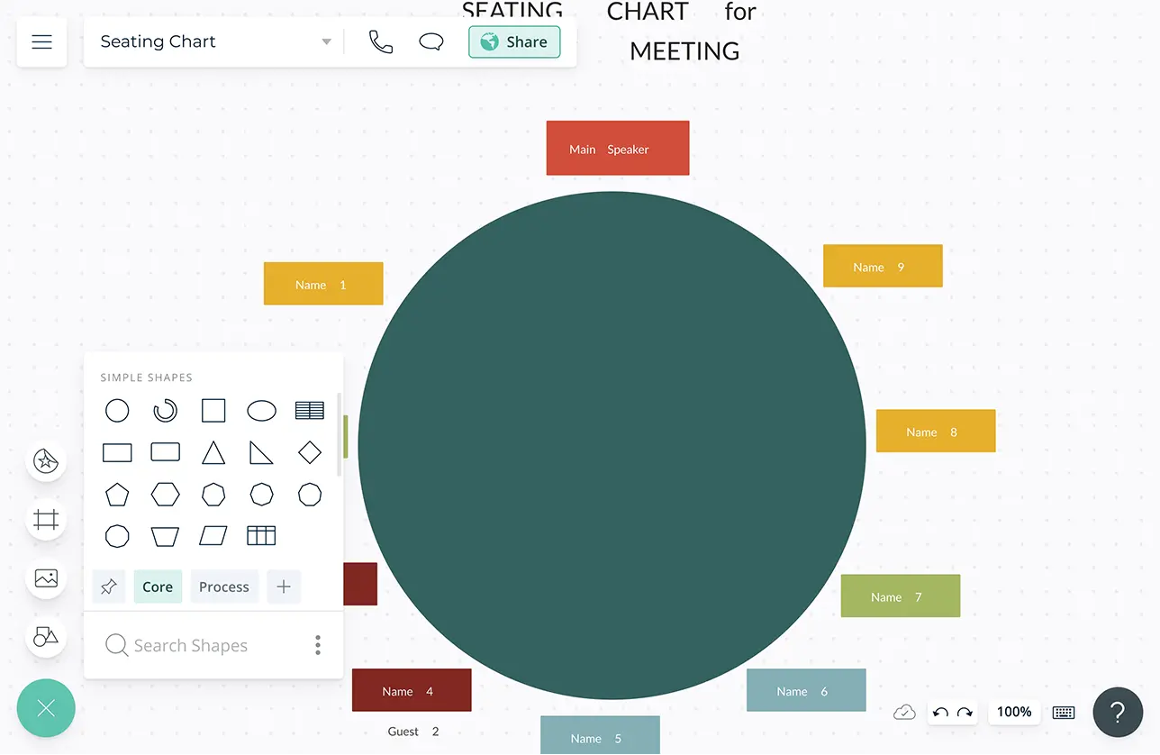 Free Editable Seating Chart Examples & Templates