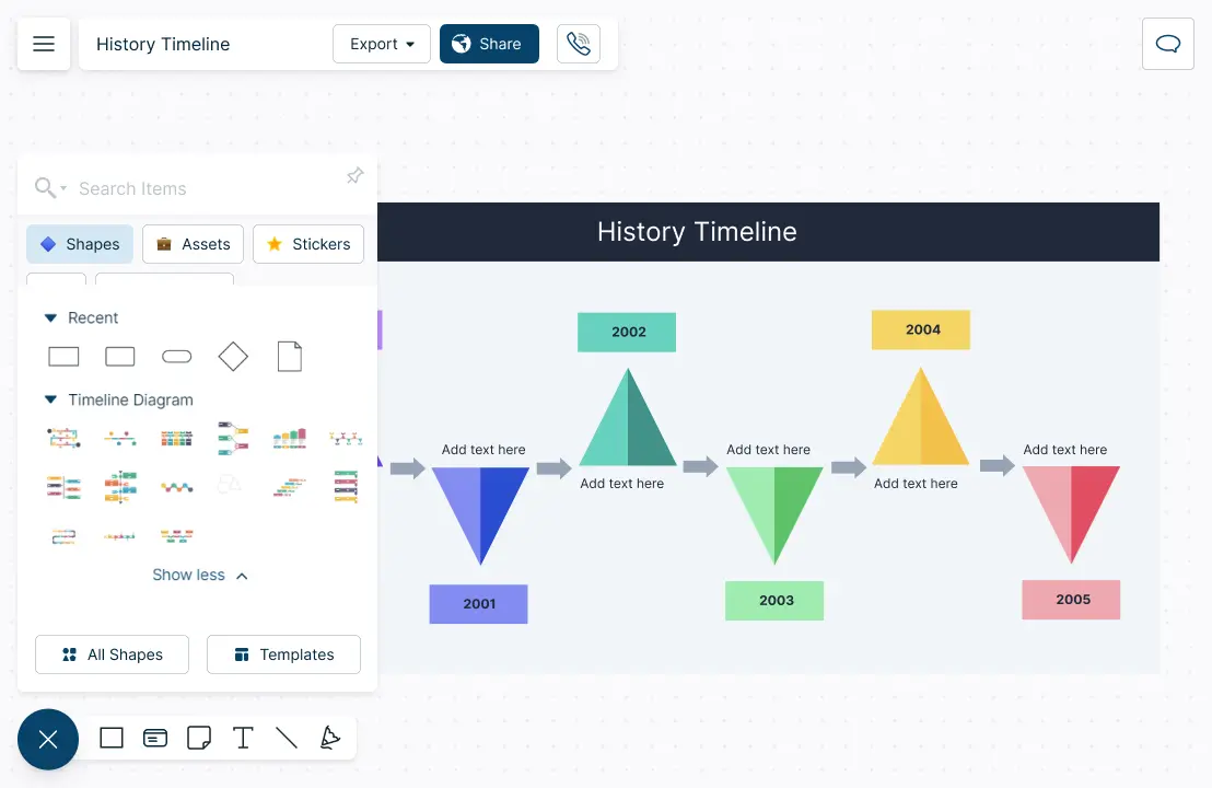 Draw Complex Timelines in Minutes