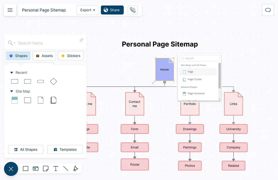 Quickly Create Visual Sitemaps.webp