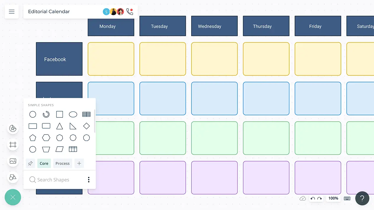 Editorial Calendar Template