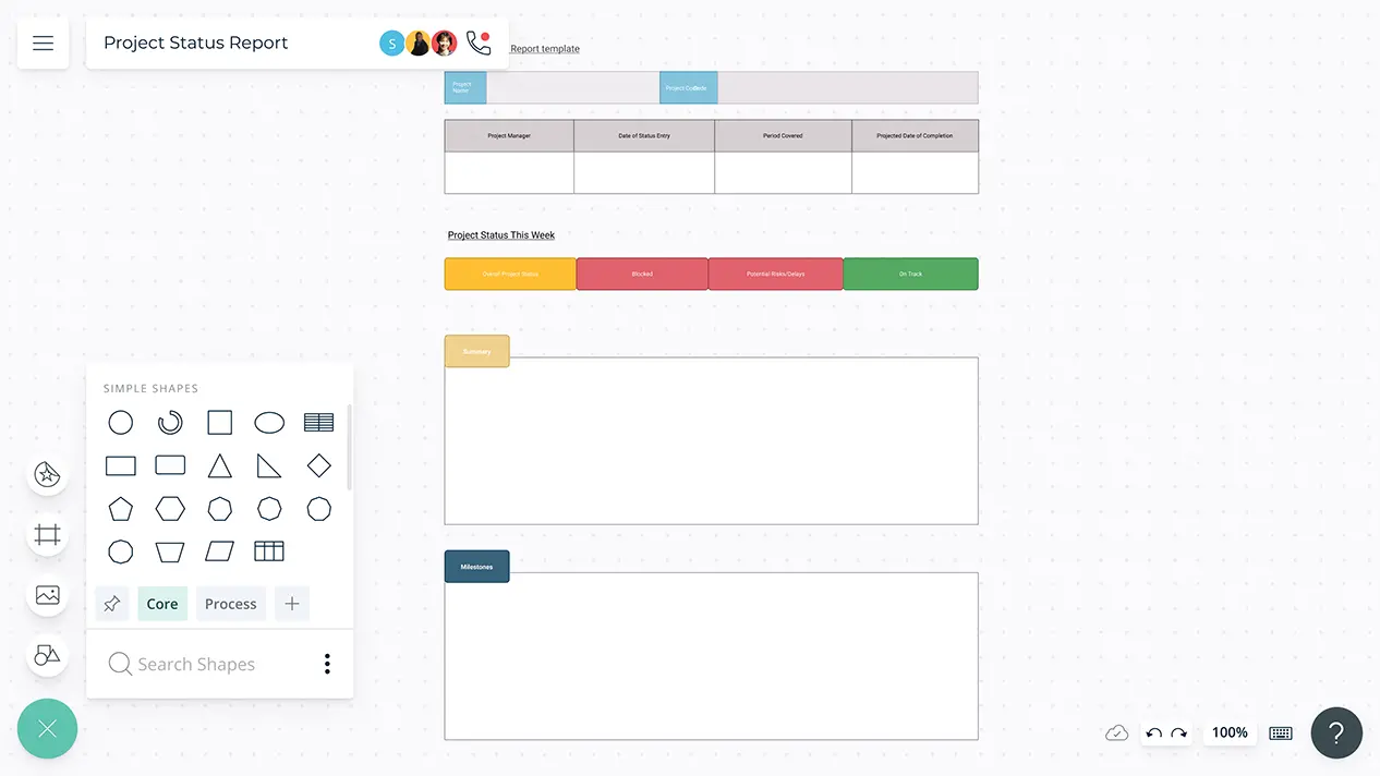 Project Status Report Template