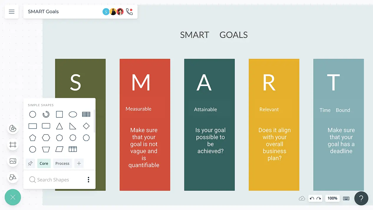 SMART Goals Template | SMART Goal-Setting