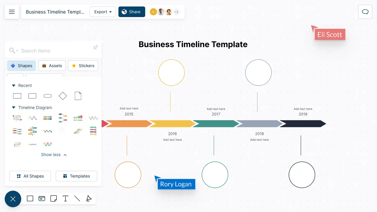Timeline Maker | Create a Timeline Online