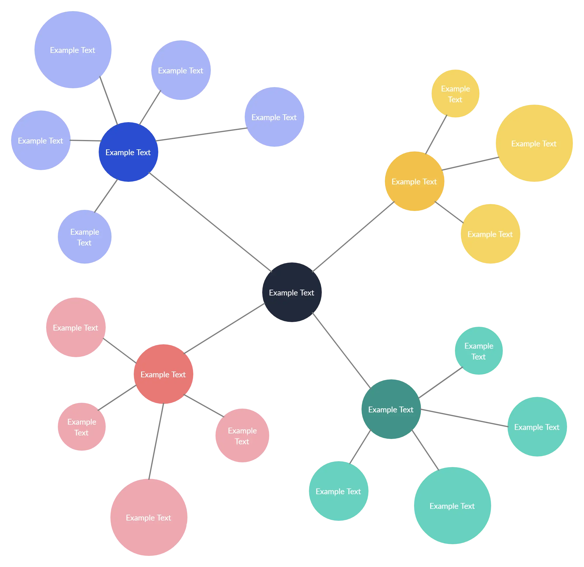 Subtle Colours Bubble Map Maker